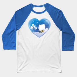 Snow Love Baseball T-Shirt